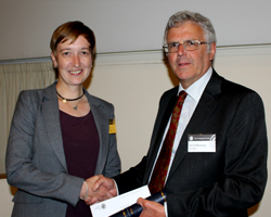 Anja Schmidt receiving William Smith Fund 